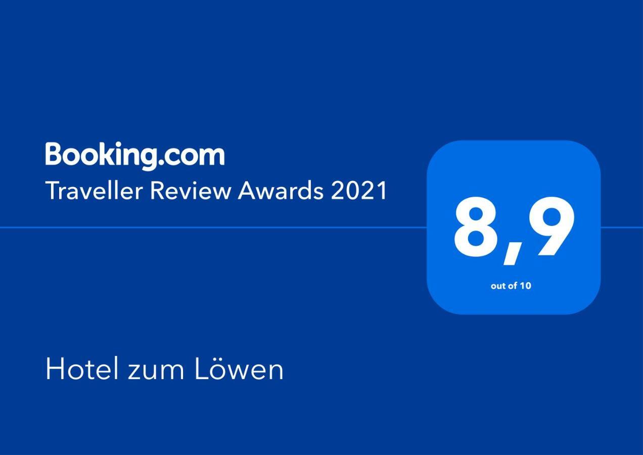 Hotel Zum Loewen Weißenhorn 外观 照片